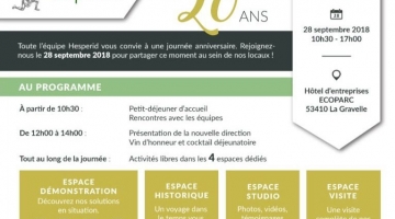 Hesperid fête ses 20 ans !